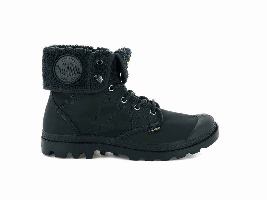 Palladium Pallabrousse Baggy Tx Men's Boots Dark Grey/Black (OAYK40539)